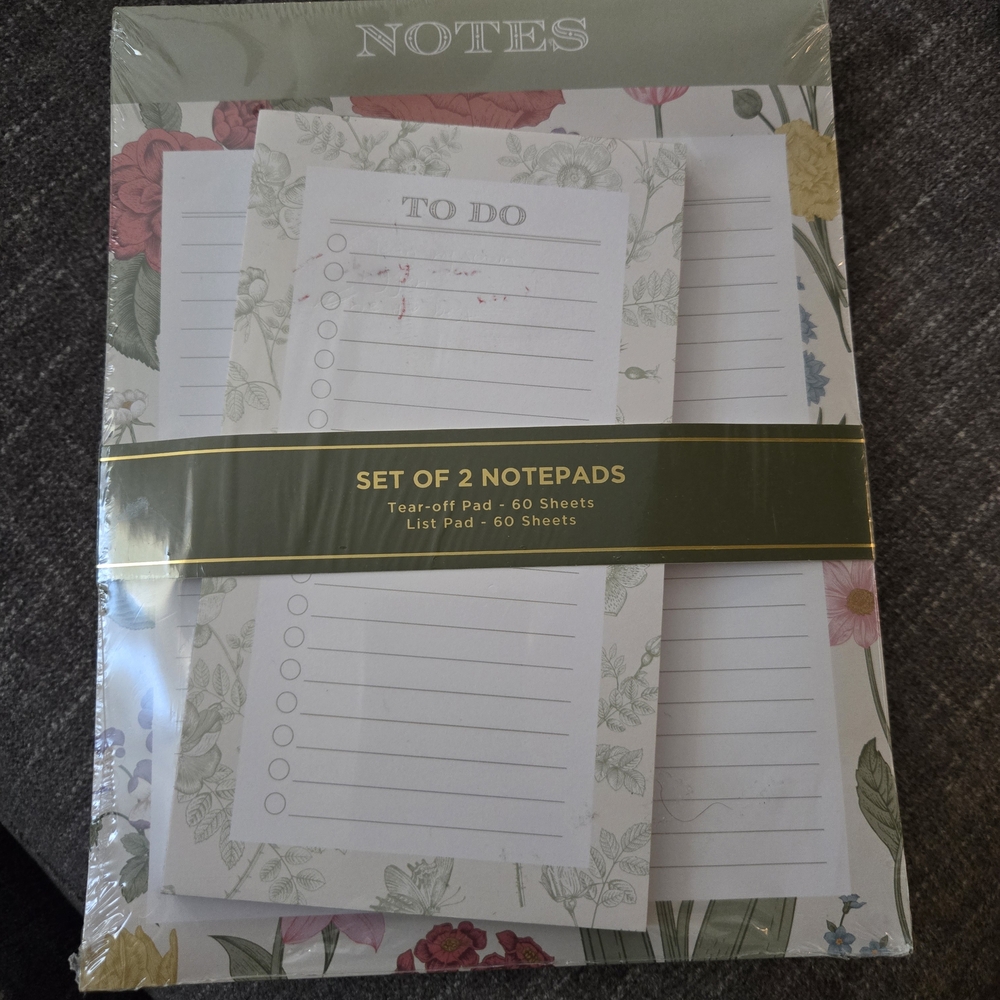 Set Of 2 Notepads